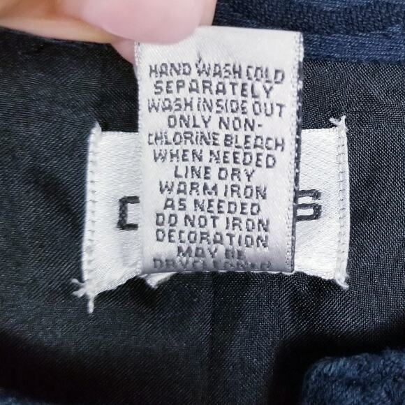 CHICO'S Bali Night Black Floral Embroidered Sarah Jacket Artsy Chico's 3 (XL) 16 - Picture 10 of 10